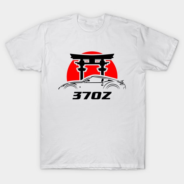 370Z Fairlady Z34 JDM T-Shirt by GoldenTuners